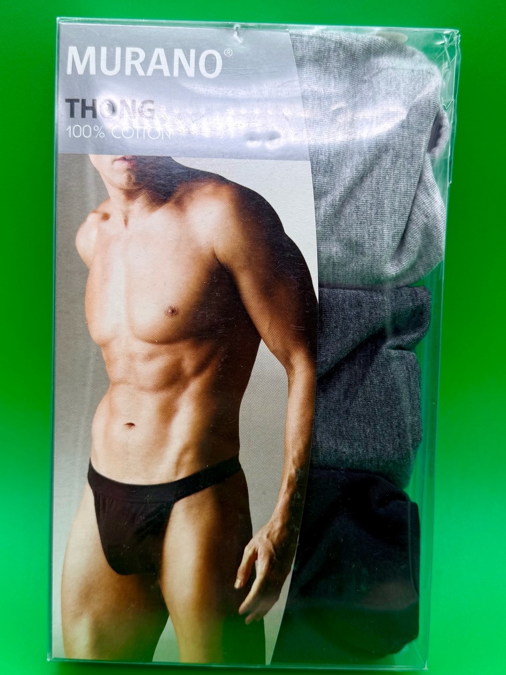 Murano Men's Cotton Thong - Picture 3 of 3